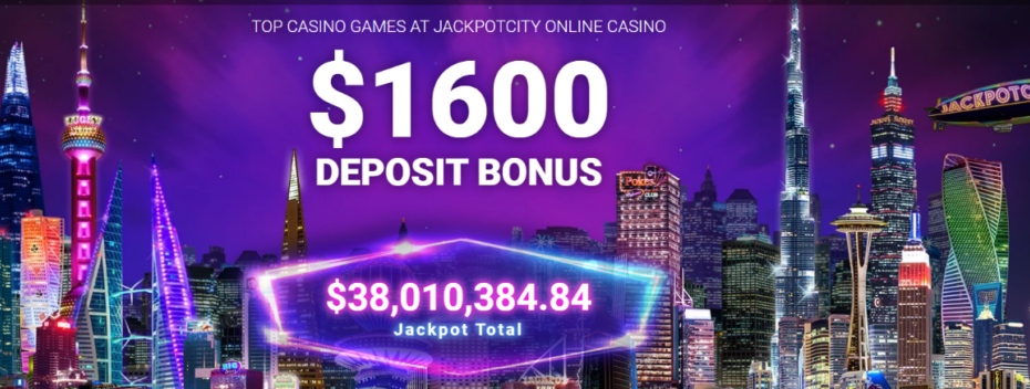 العرض الترحيبي بما يصل إلى 1600 دولارفي كازينو jackpotcity casino